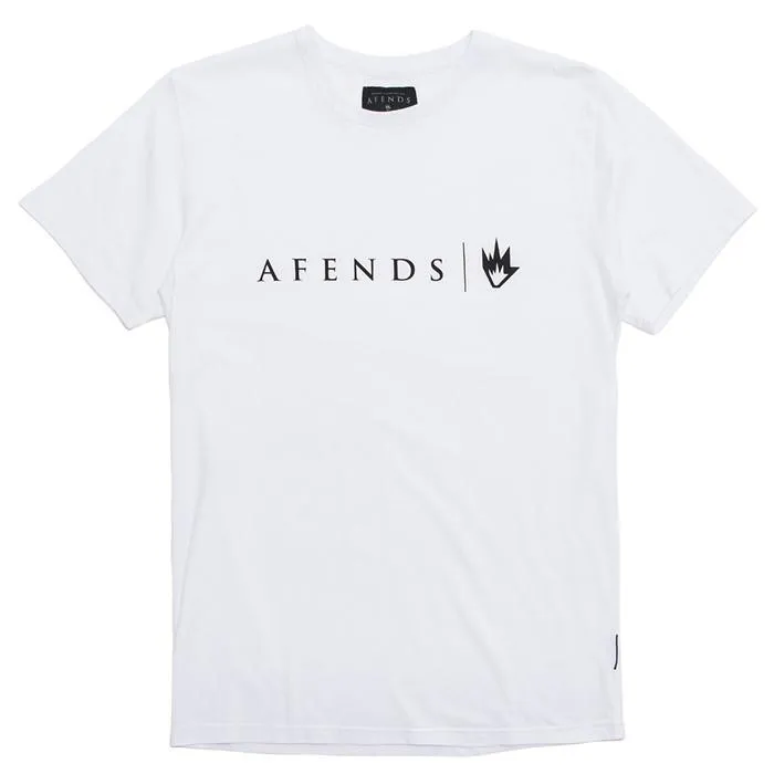 Afends Mens Afends - Standard Fit Logo Tee