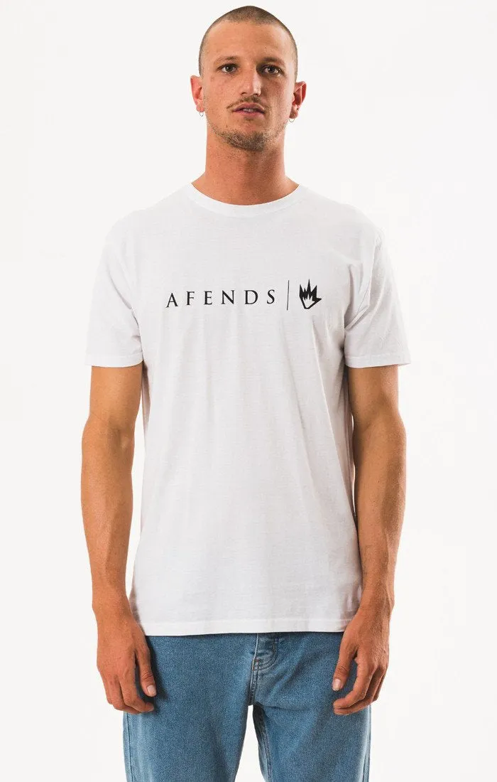 Afends Mens Afends - Standard Fit Logo Tee