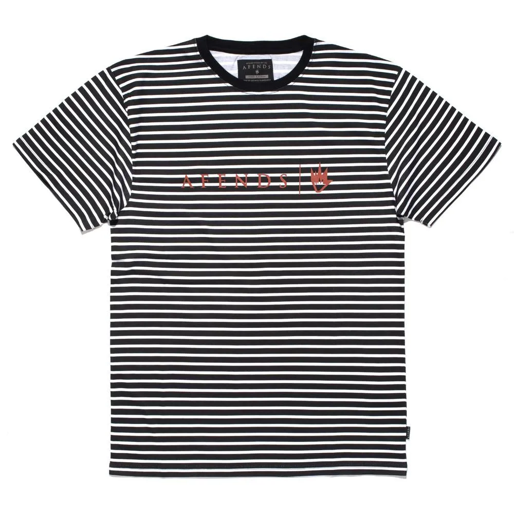 Afends Mens Afends - Standard Fit Logo Tee