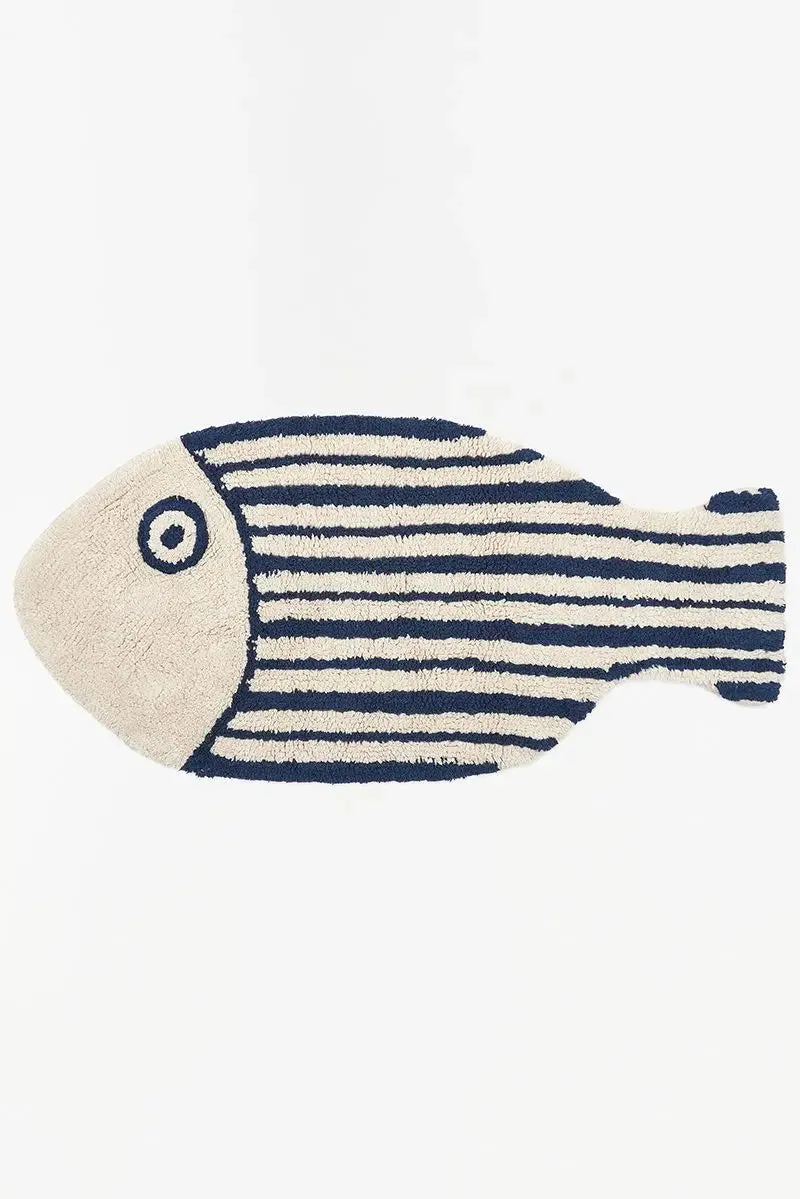 Alfombra de baño pez