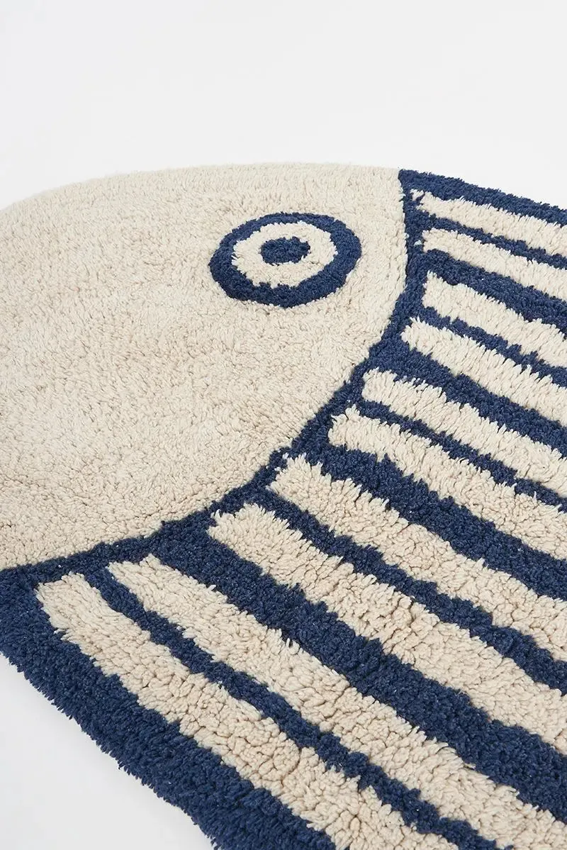 Alfombra de baño pez