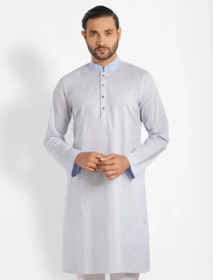 All Over Printed Slim Fit Panjabi