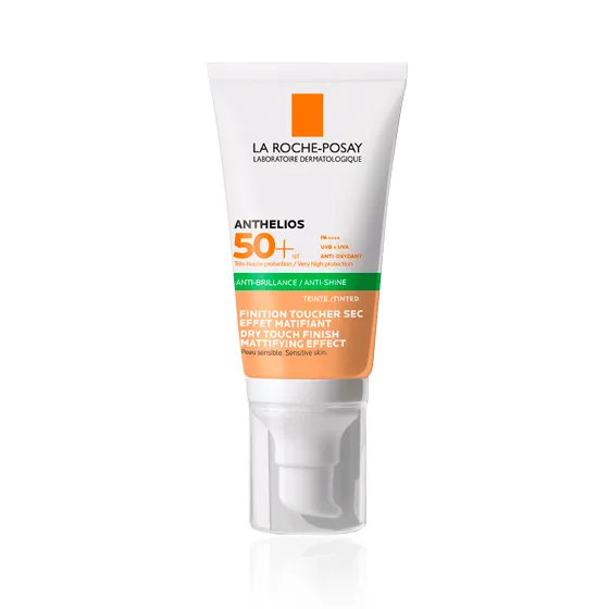 Anthelios XL Gel Crema Toque Seco Con Color FPS 50