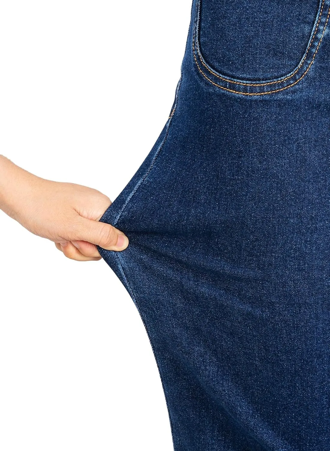Astylish Womens Wide Leg Jeans High Waisted Double Button Stretchy Frayed Hem Straight Jean Loose Trendy Denim Pants