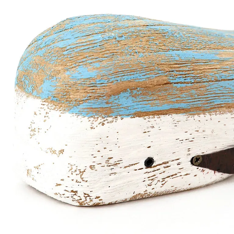 Ballena de madera y metal - D2233