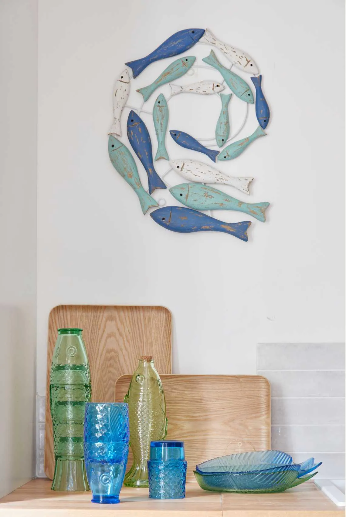 Banco de peces para pared