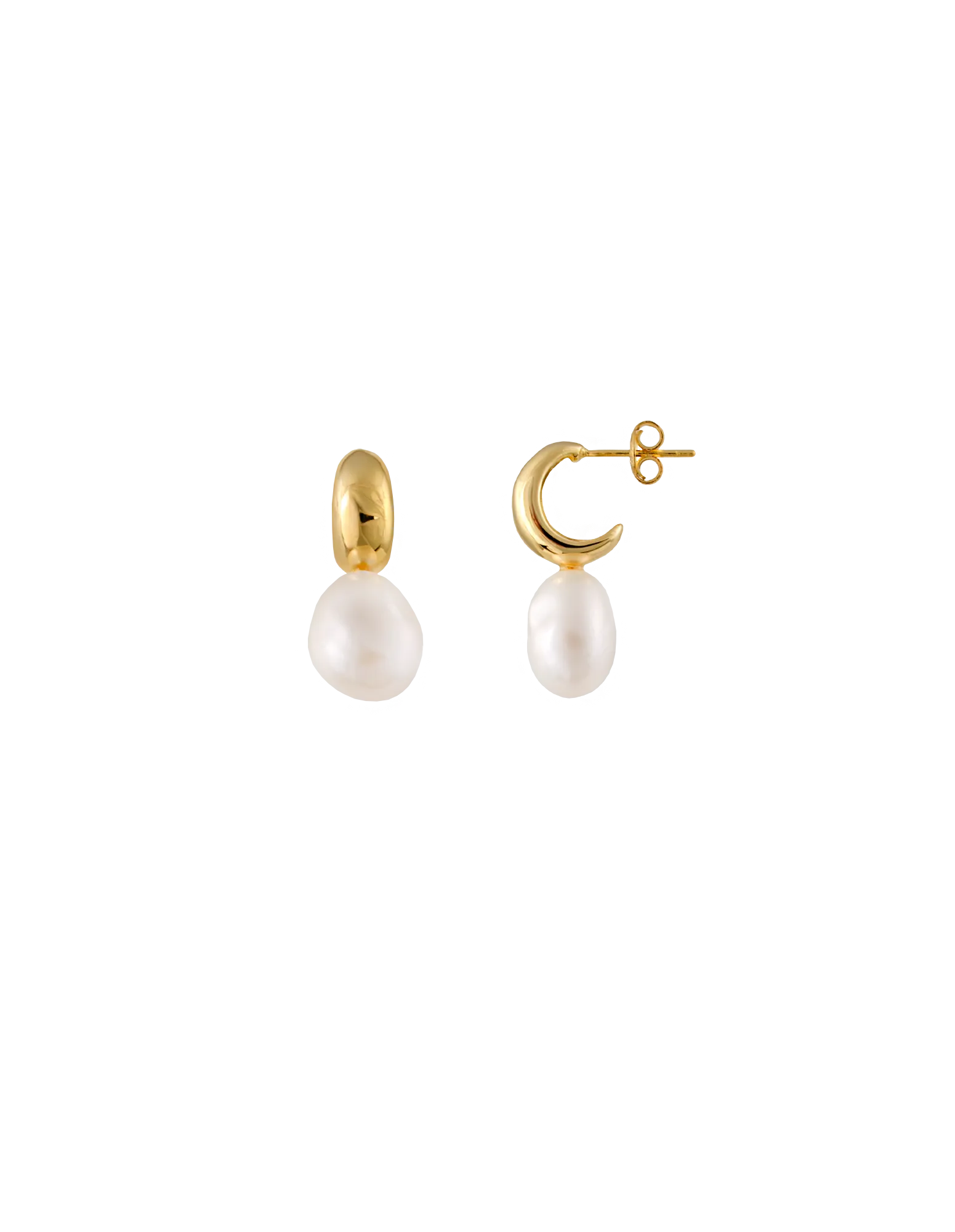 Bianc Water Earrings - Gold
