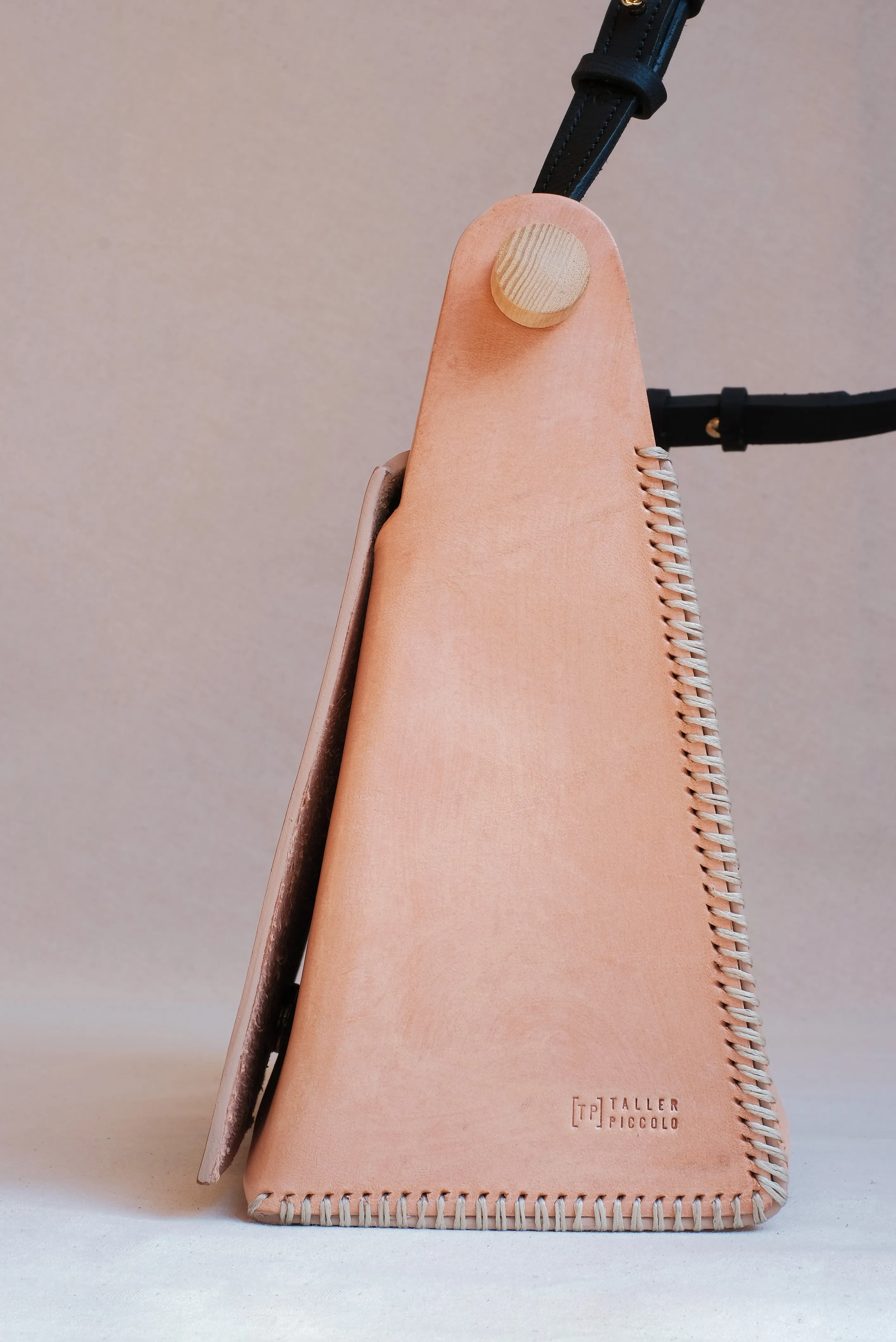 Bolso Hejduk rectangular color natural