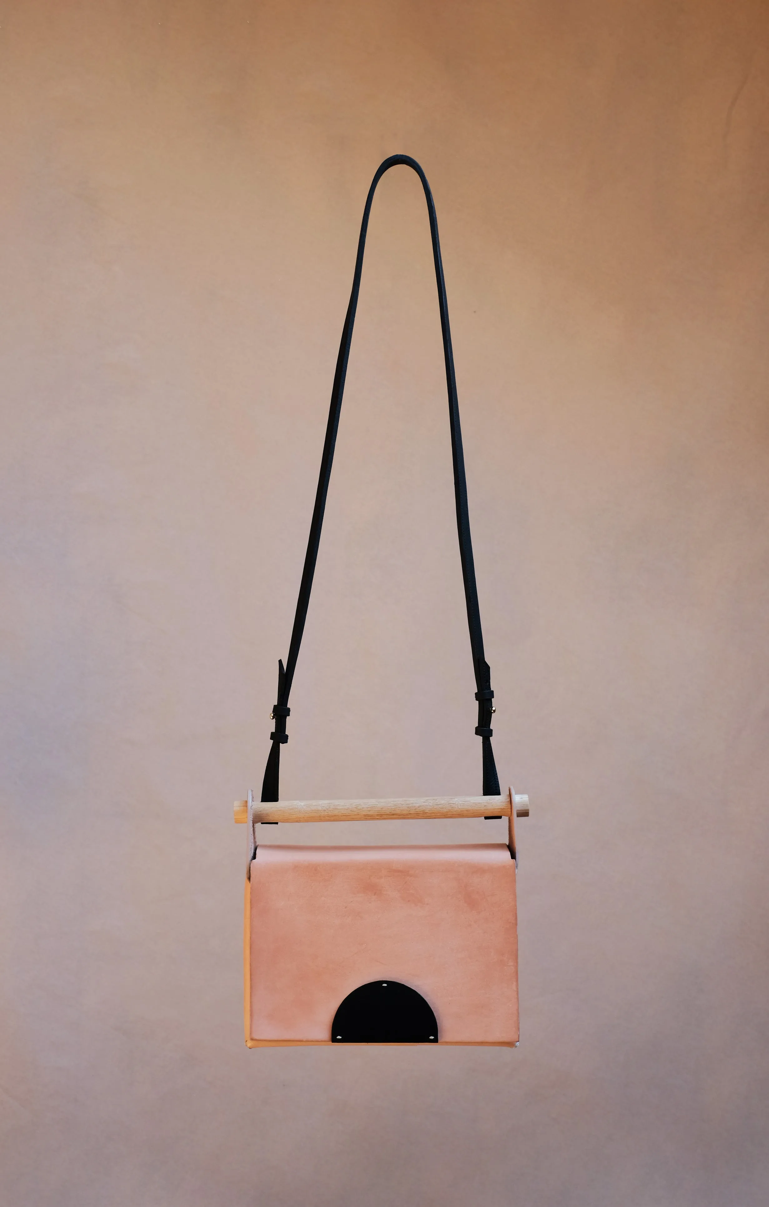 Bolso Hejduk rectangular color natural