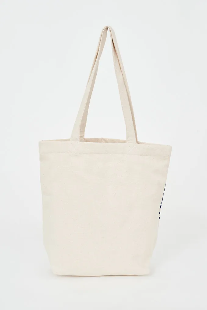 Bolso tote con motivos surferos