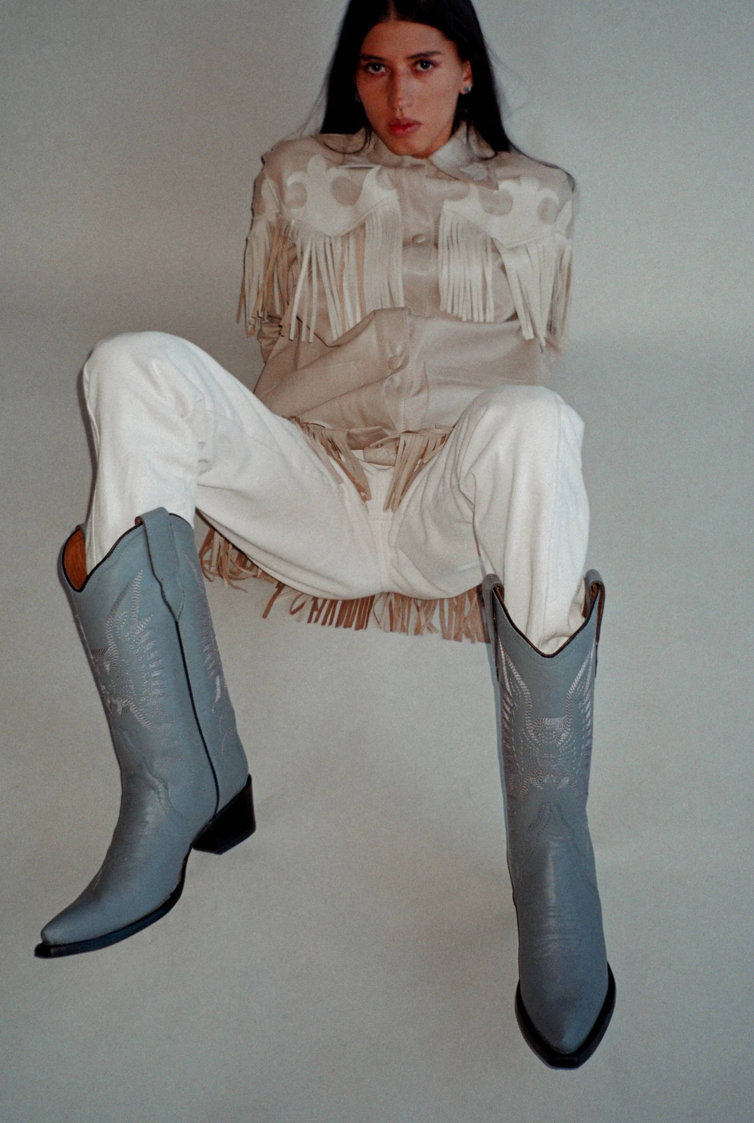 Botas jornada grises / jornada Gray Boots.