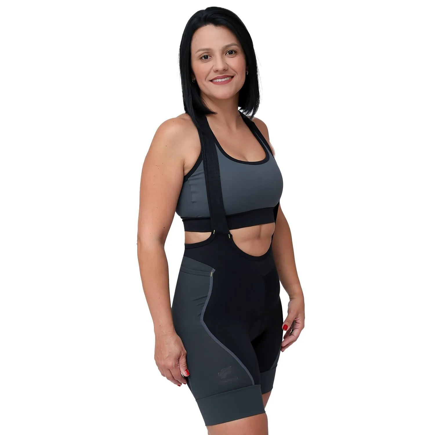 Bretelle "P&P Easy" l Preto c/ Estanho - FEMININO