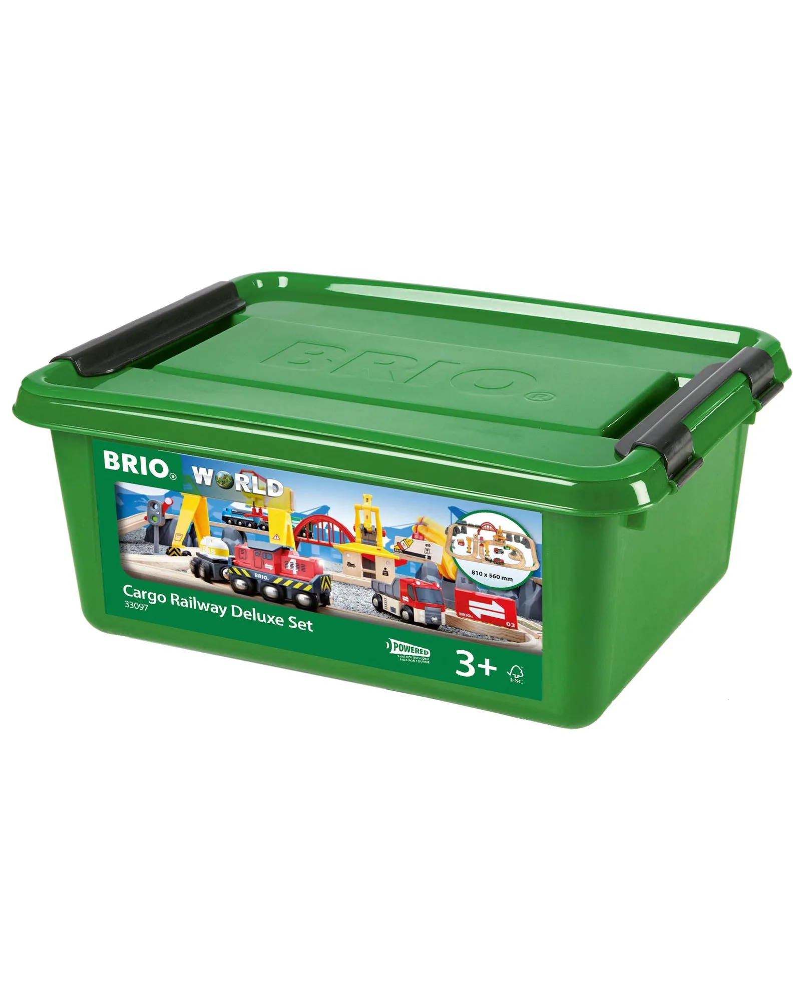 Brio Set Cargo Railway Deluxe Set 54 Pieces