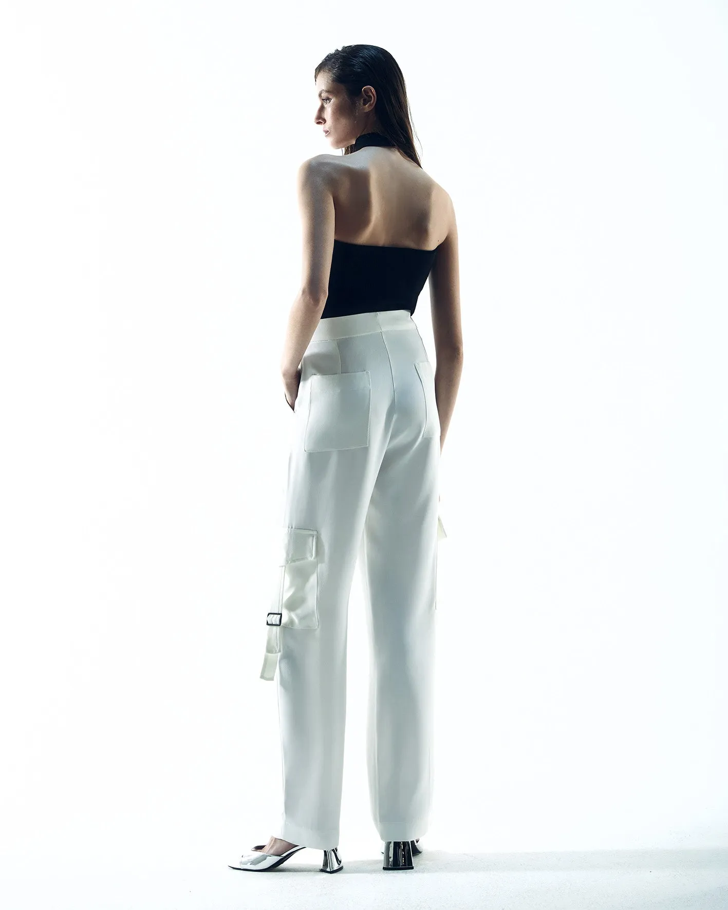 Calça Cargo Allure - Off White