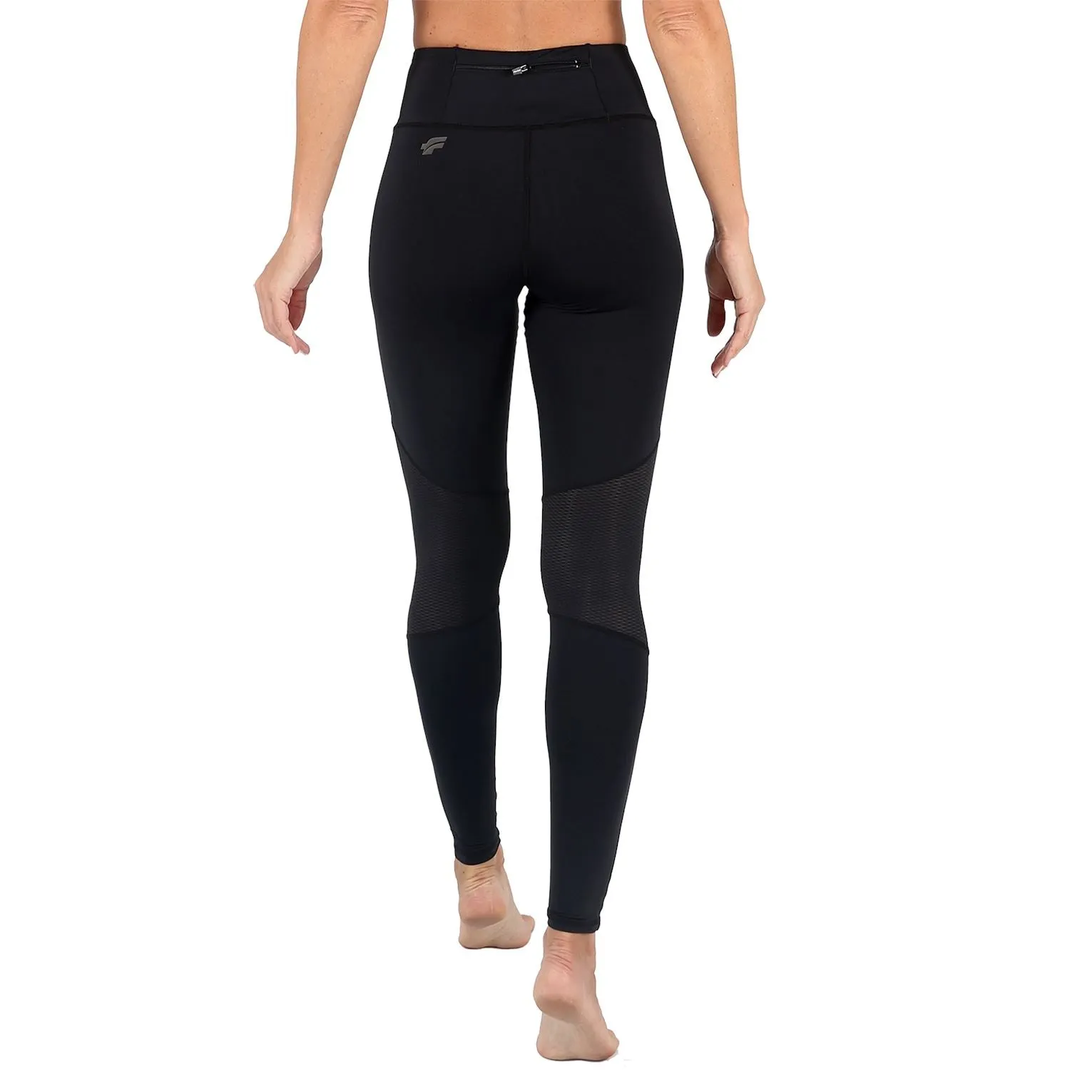 Calça Running de Compressão Bolso Cós l ALLBLACK