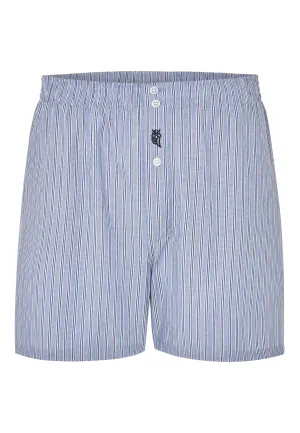 Calzoncillo Bóxer Hombre Algodón Tela Rayas - Azul 6931_39