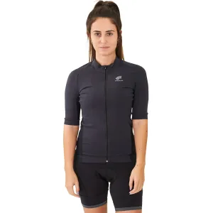 Camisa Ciclismo CYCLETECH Fem l Preta F Estanho