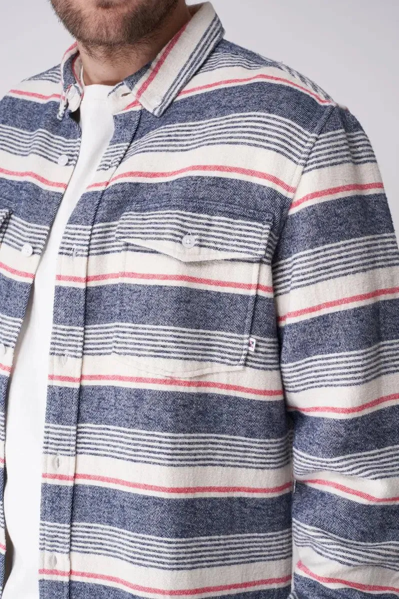 Camisa de algodón y spandex manga larga - A2239