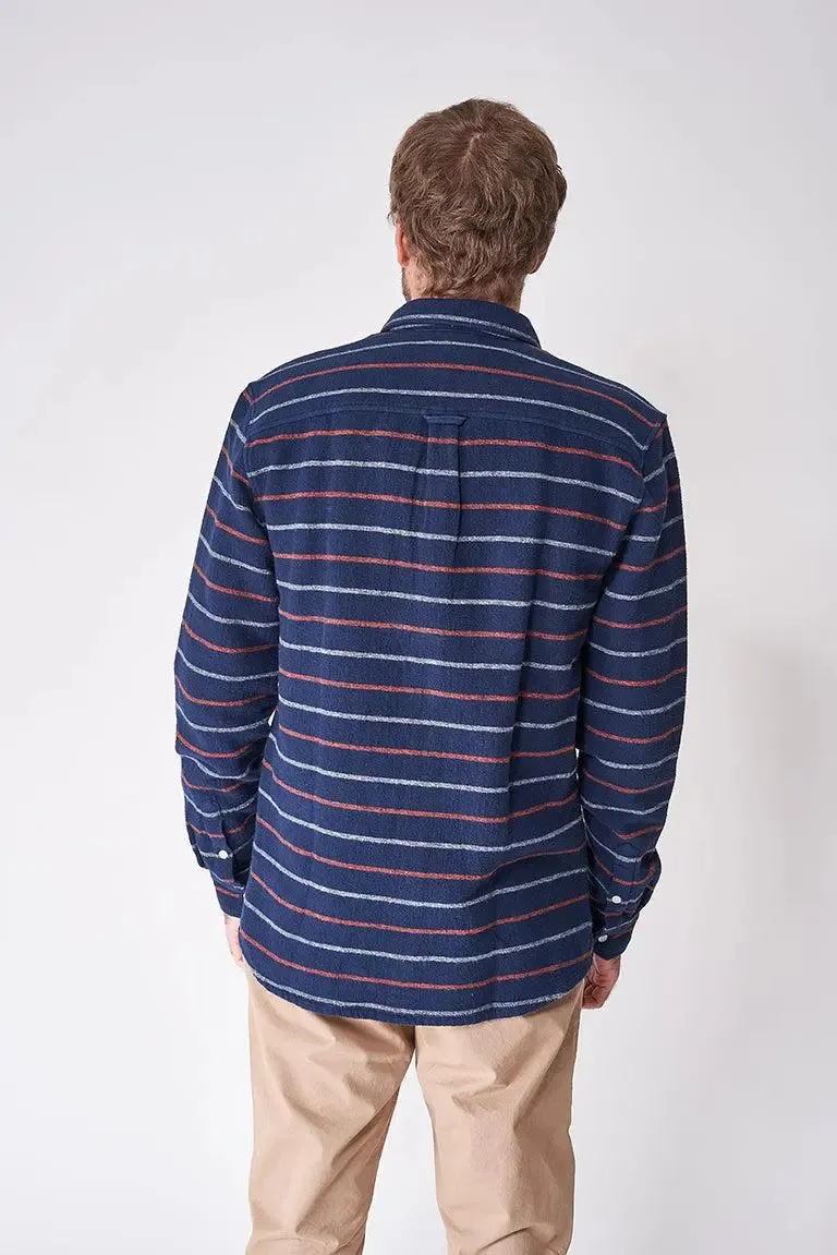 Camisa de algodón y spandex manga larga - A2239