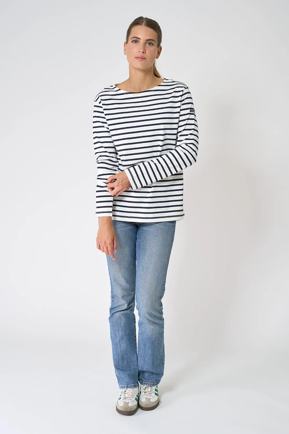 Camiseta a rayas o marsellesa manga larga - Invierno
