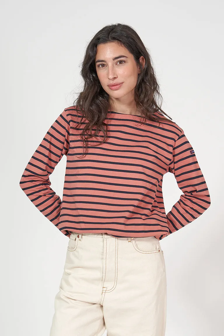 Camiseta a rayas o marsellesa manga larga - Invierno