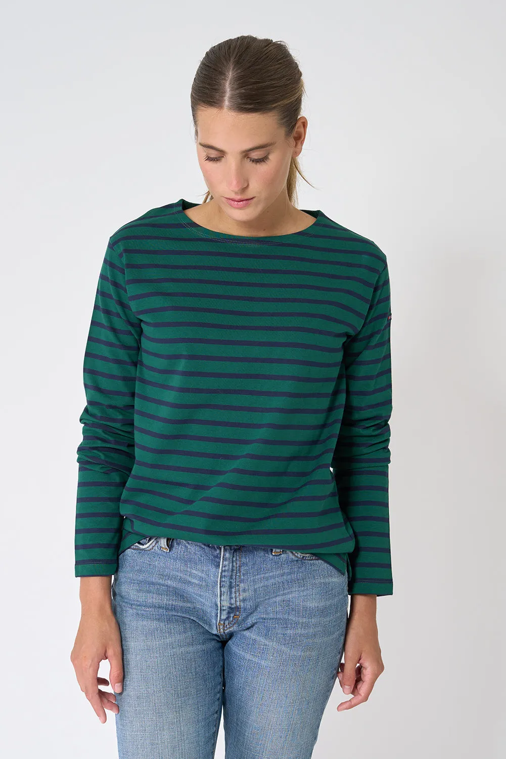 Camiseta a rayas o marsellesa manga larga - Invierno
