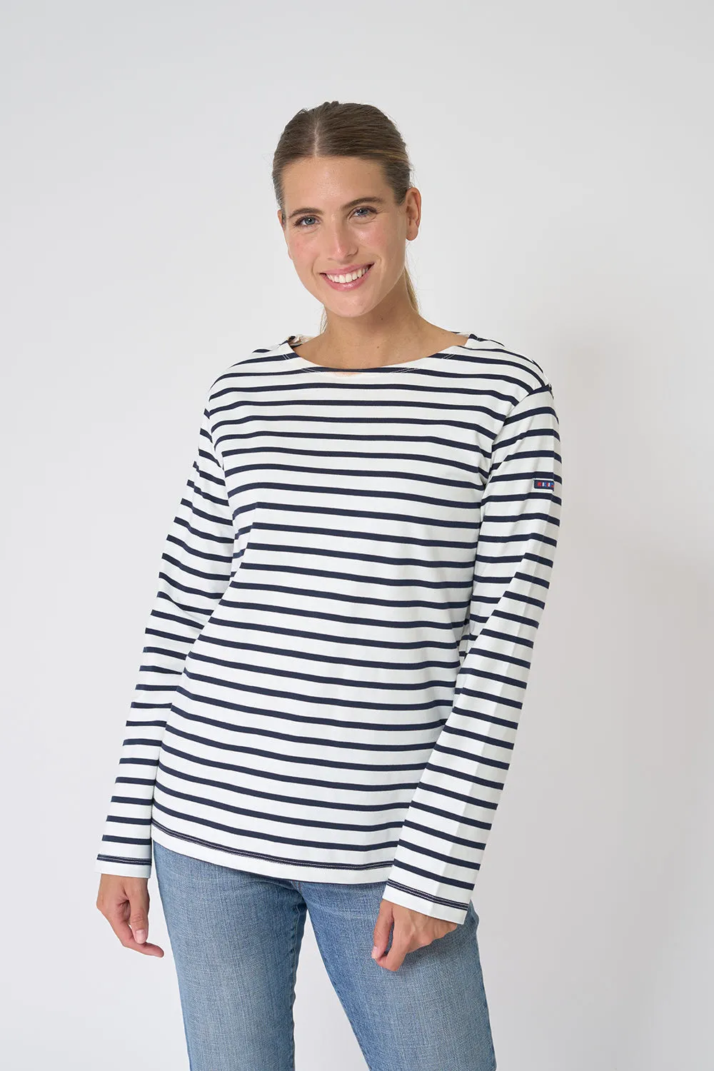 Camiseta a rayas o marsellesa manga larga - Invierno