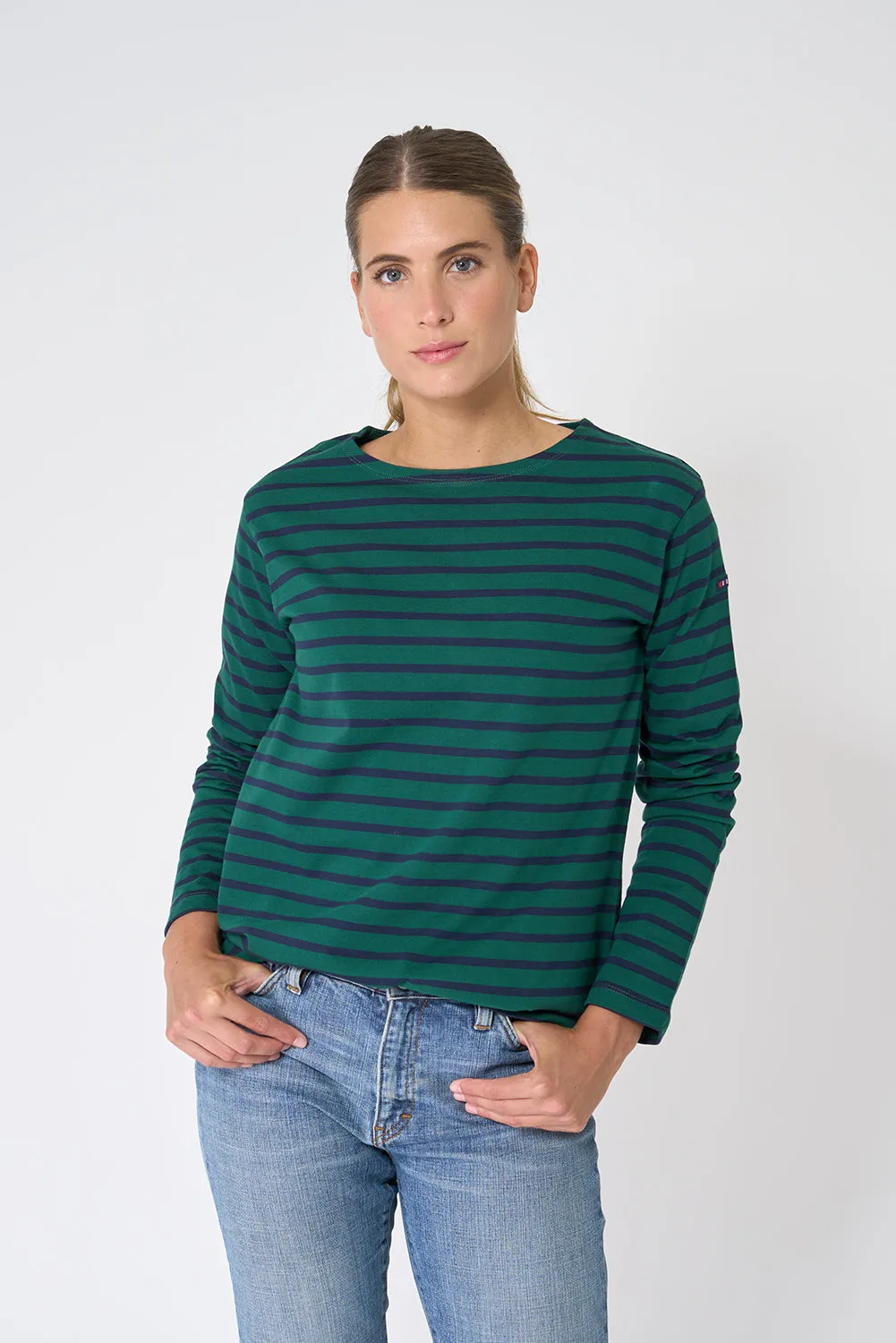 Camiseta a rayas o marsellesa manga larga - Invierno