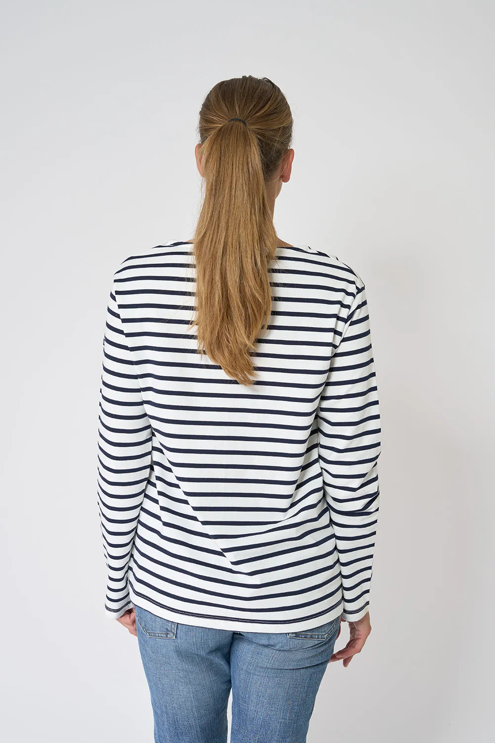 Camiseta a rayas o marsellesa manga larga - Invierno