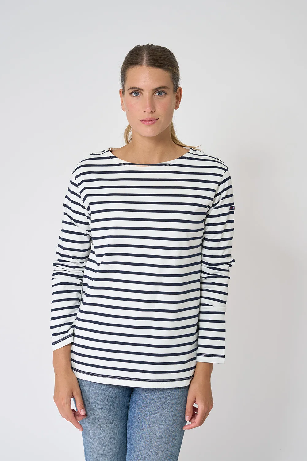 Camiseta a rayas o marsellesa manga larga - Invierno
