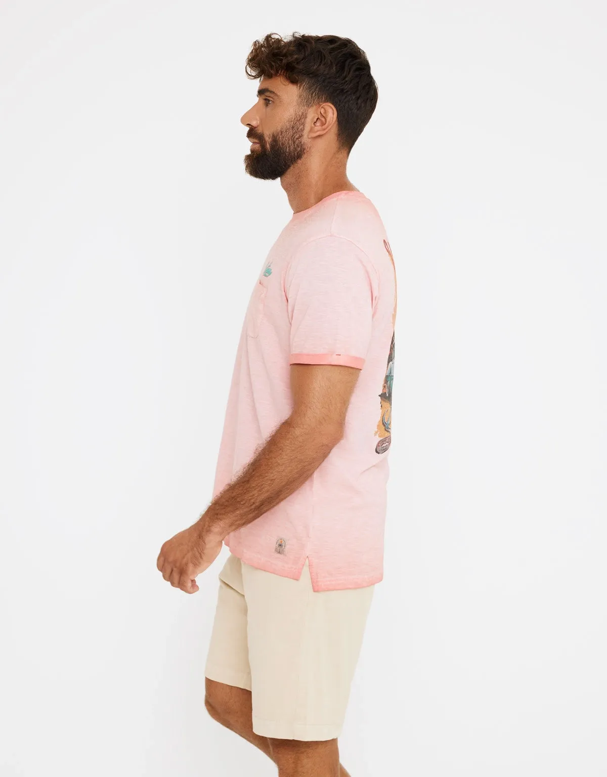 Camiseta Manga Corta Algodón - Cadillac