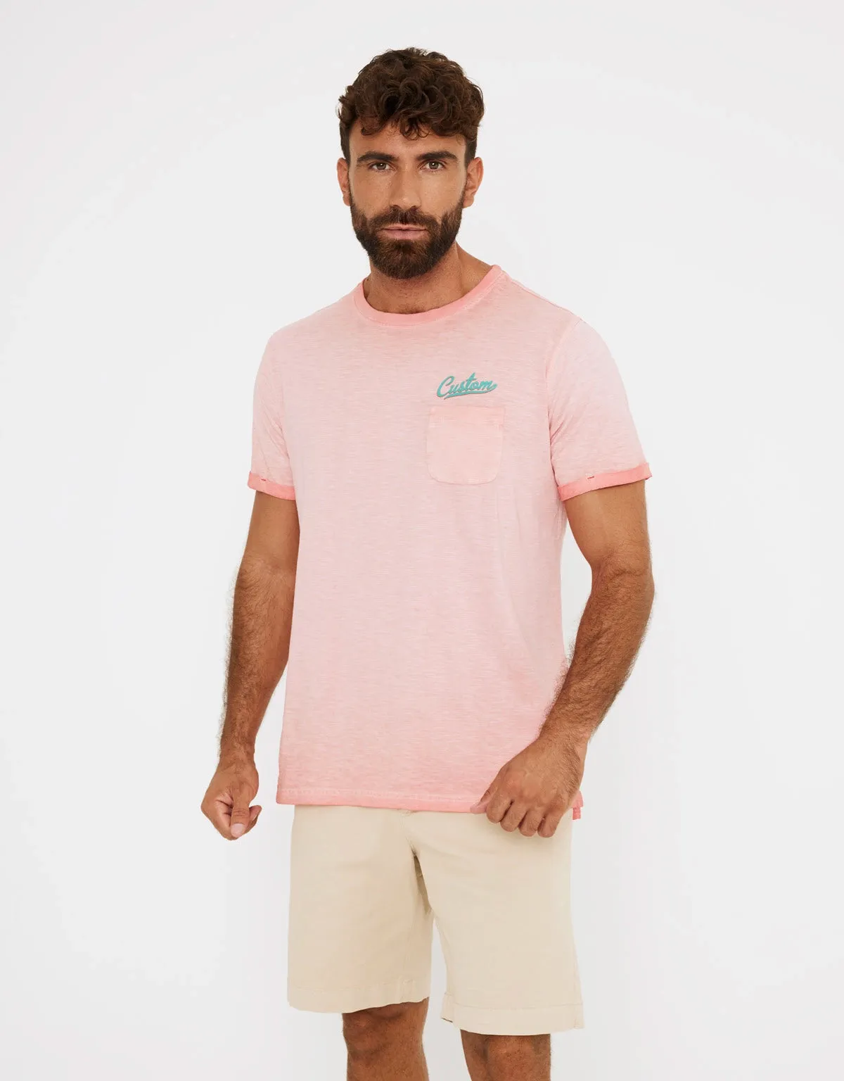 Camiseta Manga Corta Algodón - Cadillac