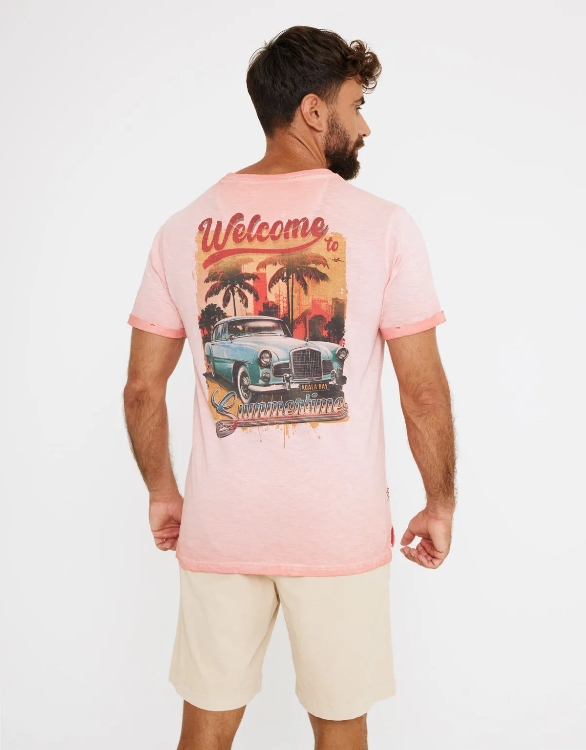 Camiseta Manga Corta Algodón - Cadillac