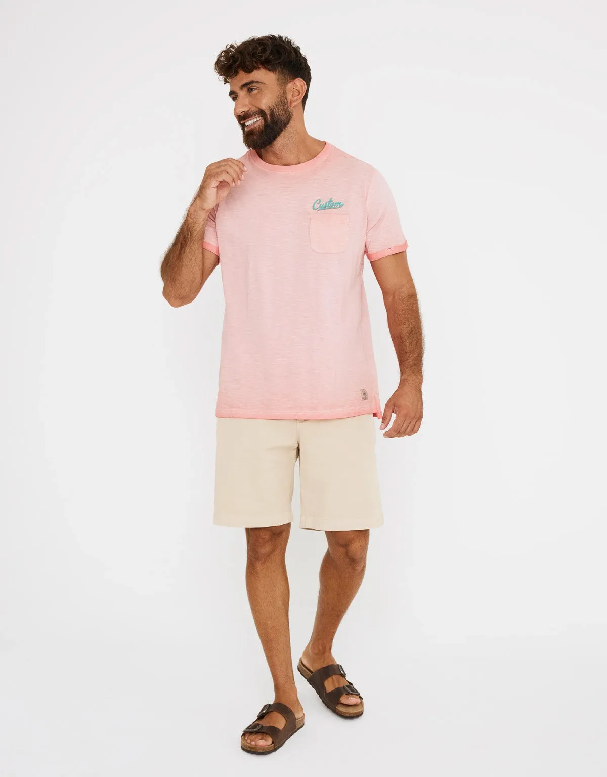 Camiseta Manga Corta Algodón - Cadillac