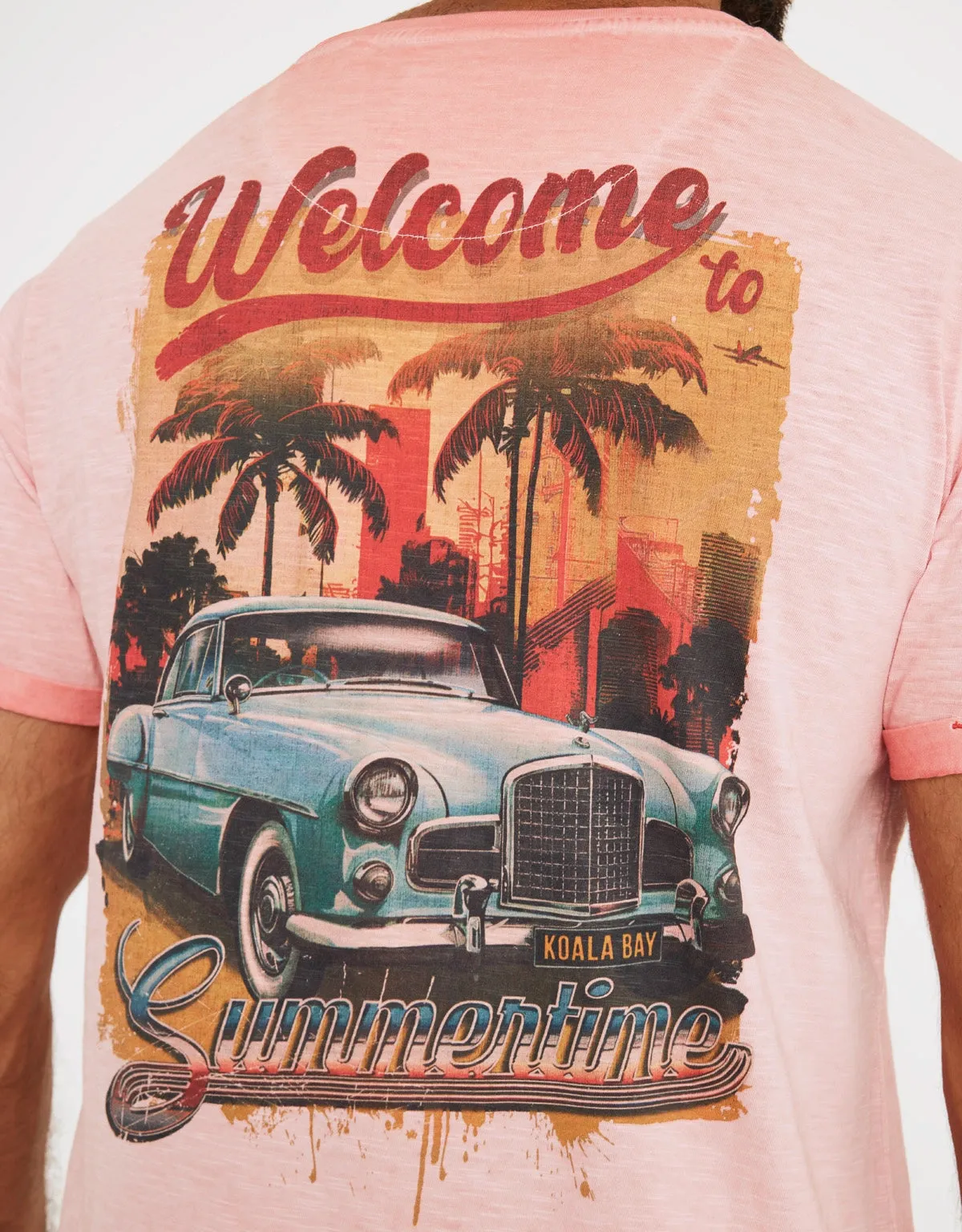 Camiseta Manga Corta Algodón - Cadillac