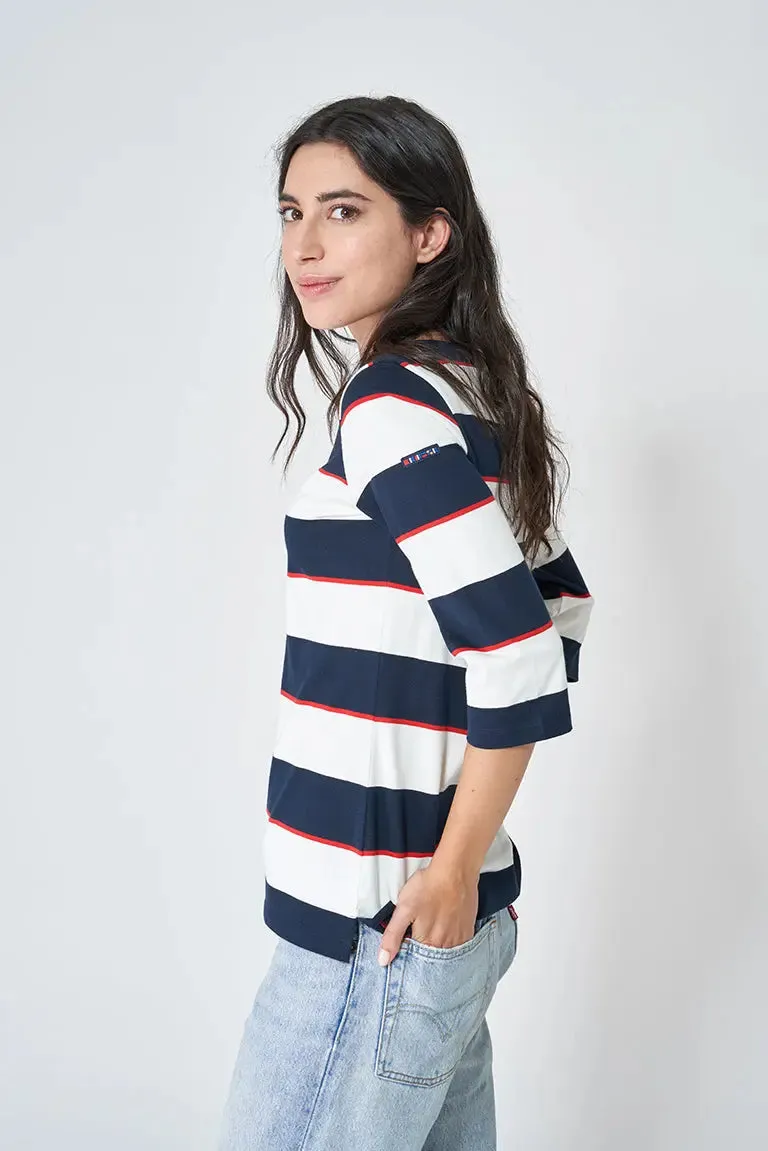 Camiseta manga francesa larga o marsellesa