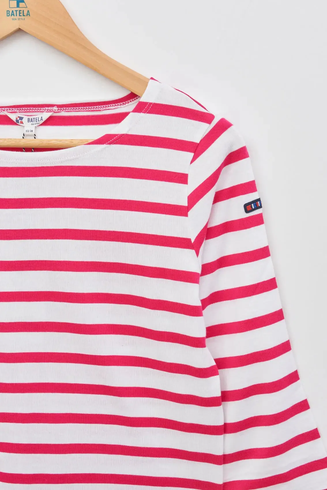 Camiseta manga francesa larga o marsellesa