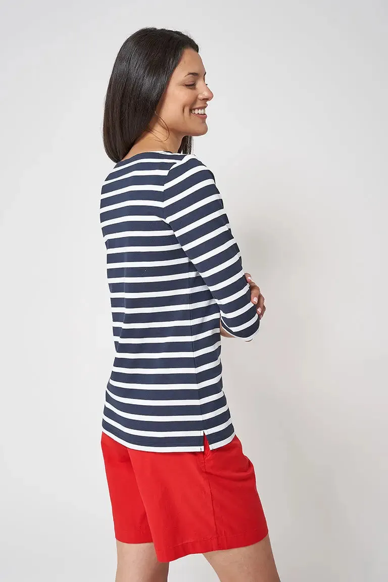 Camiseta manga francesa larga o marsellesa