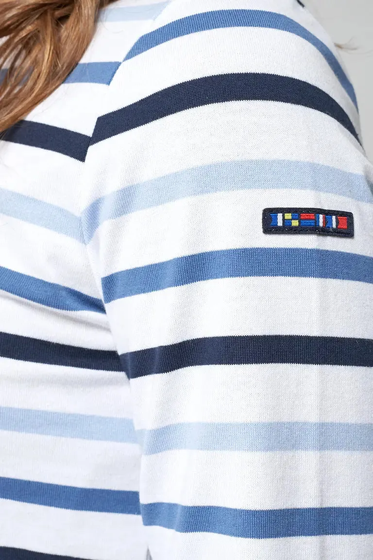 Camiseta manga francesa larga o marsellesa