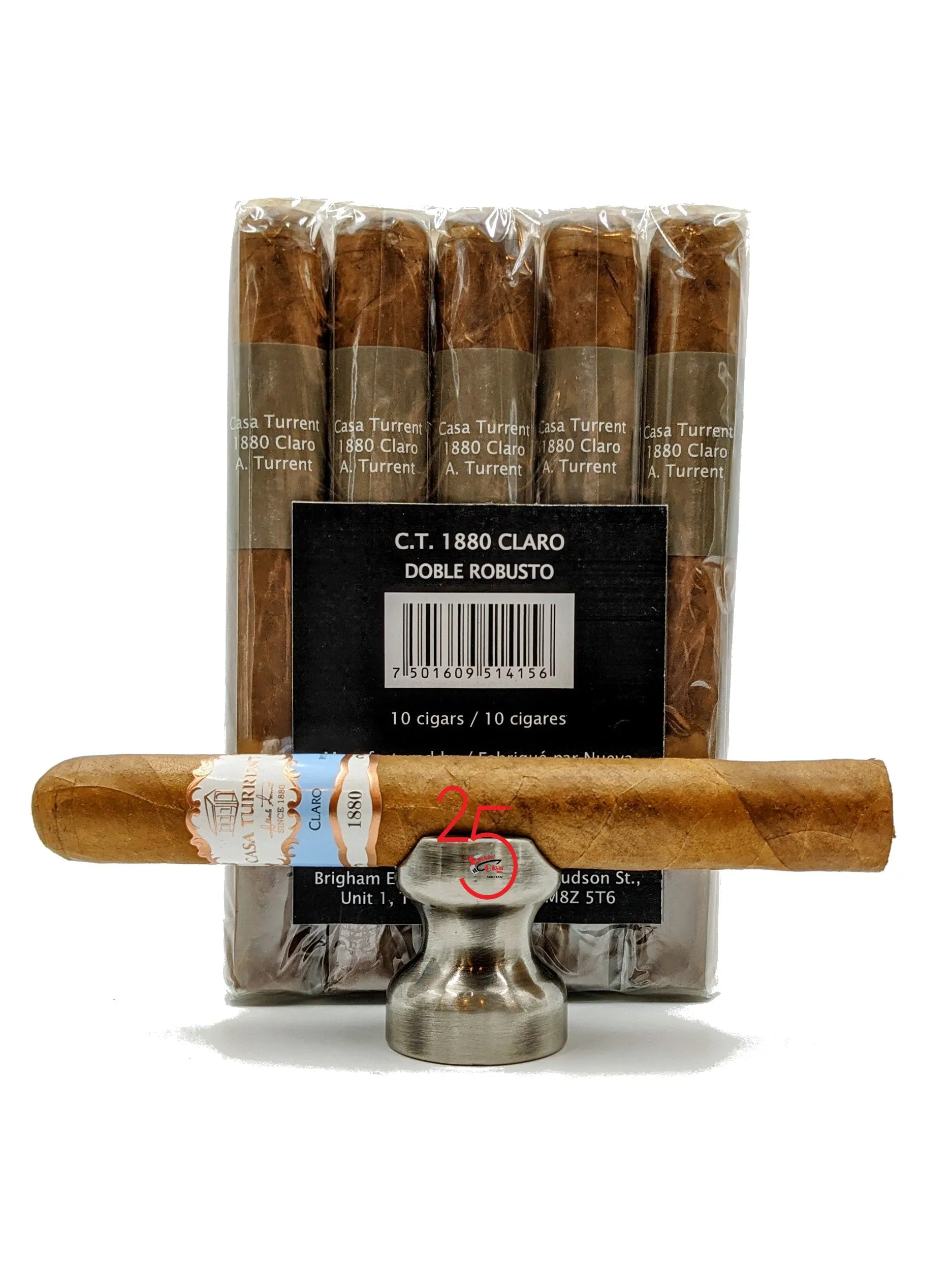 Casa Turrent 1880 Claro Toro...SAVE 10% ON A BUNDLE OF 10