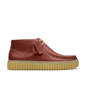 CLARKS | WALLABEE HOMBRE | TORHILL HI BROWN LEATHER | MARRÓN
