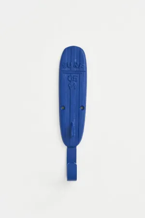 Colgador o perchero tabla de surf azul