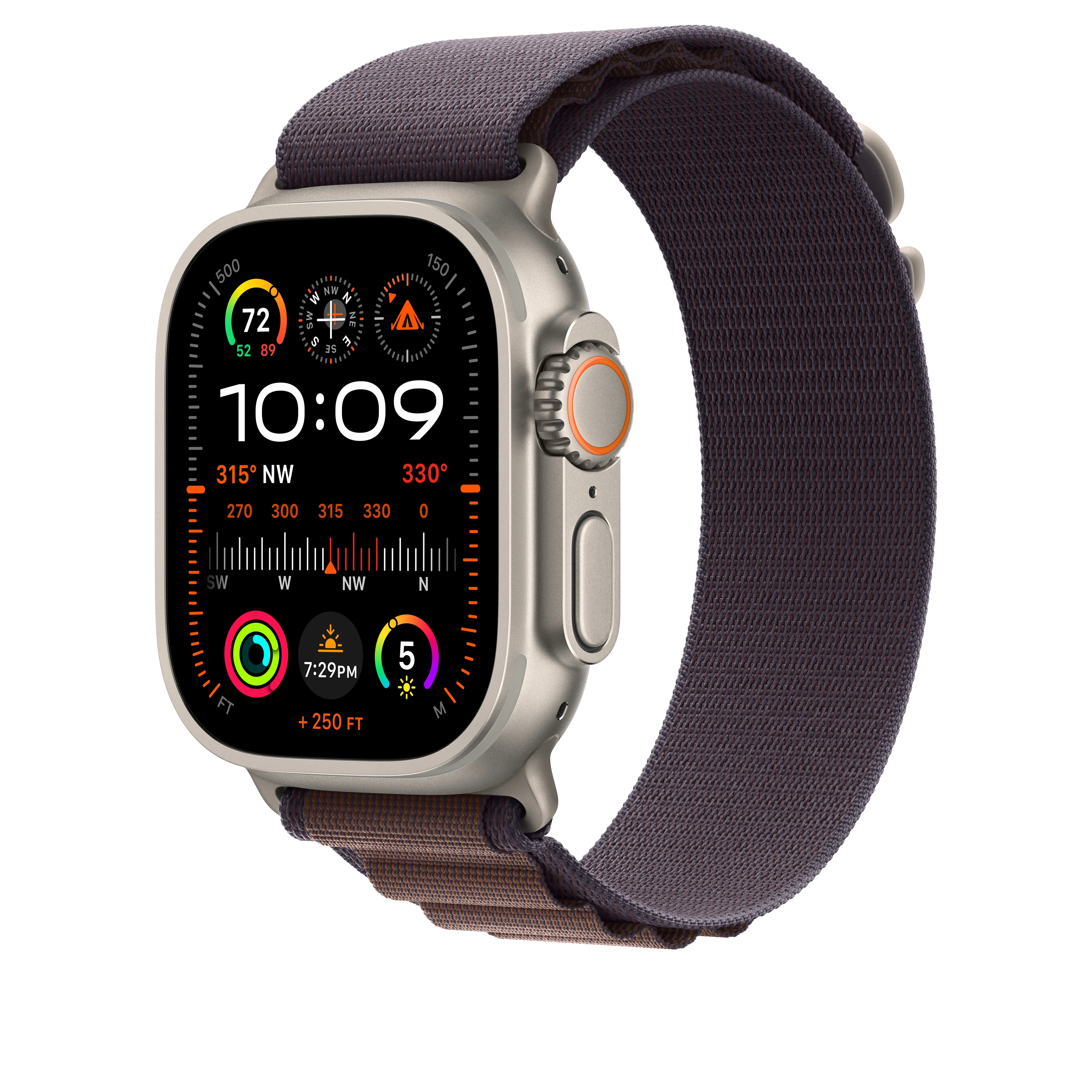 Correa Loop Alpine índigo (49 mm) - Talla S