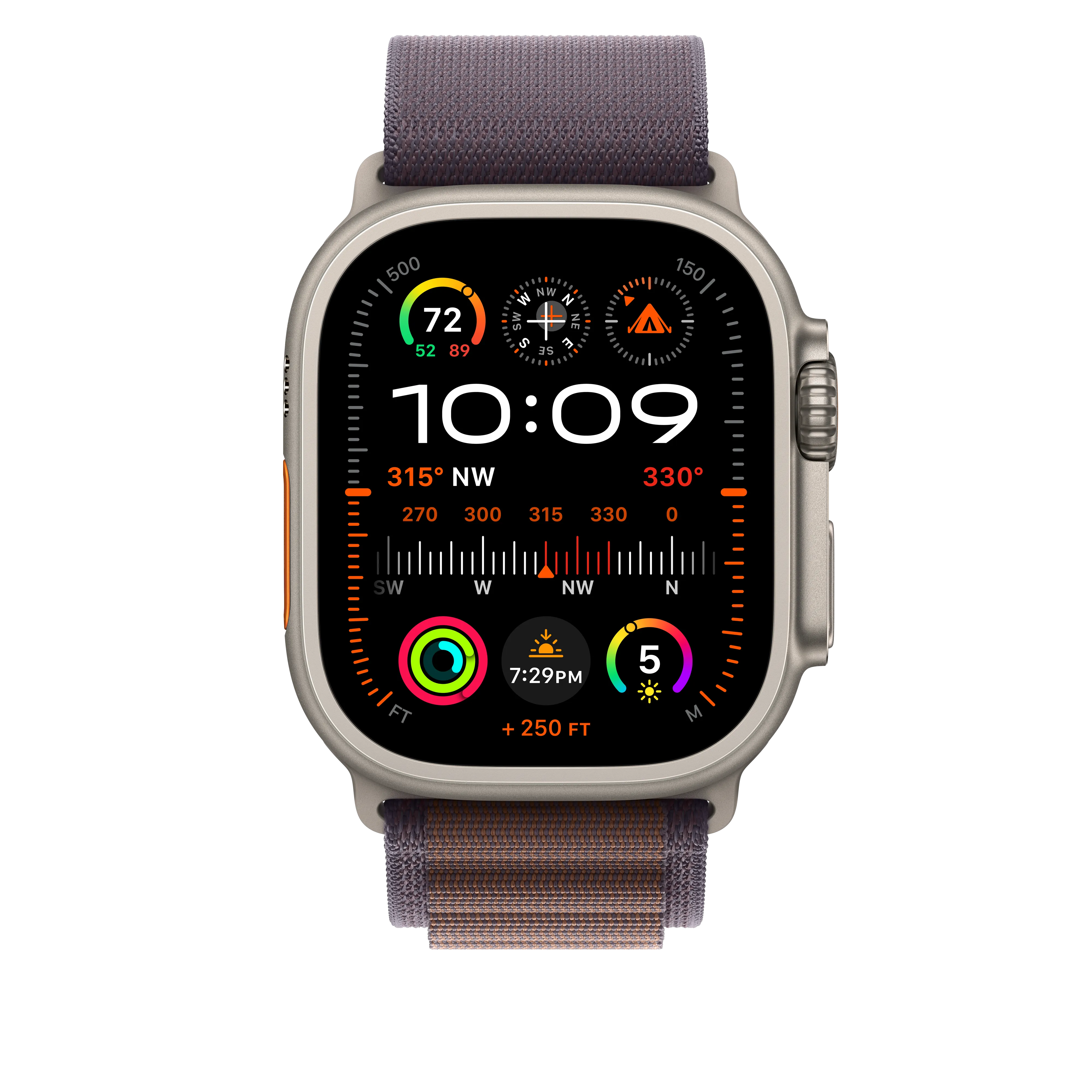 Correa Loop Alpine índigo (49 mm) - Talla S