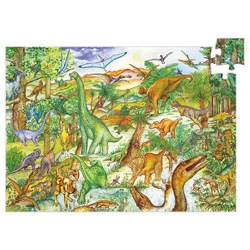 Djeco Observation Puzzle 100pc - Dinosaurs