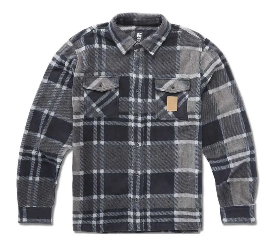 ETNIES WOODSMAN FLEECE CHARCOAL | CAMISA DE FORRO POLAR