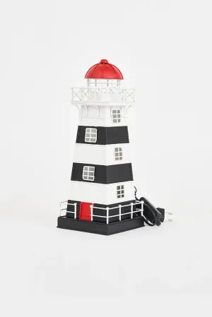 Faro de metal, 32,5 cm