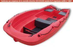 Fun Yak SECU 15 490cm  Rouge ou Gris