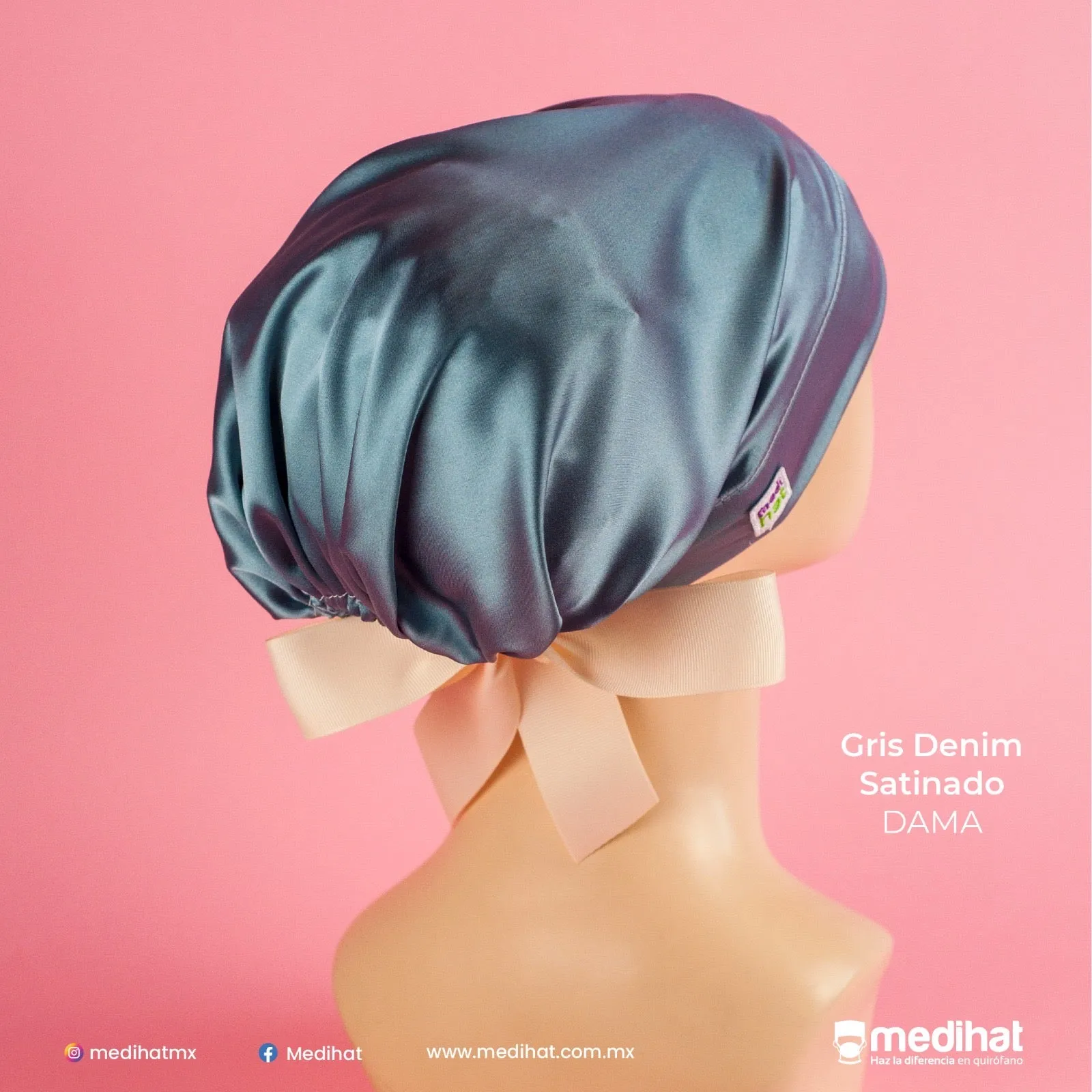 Gris Denim Satinado