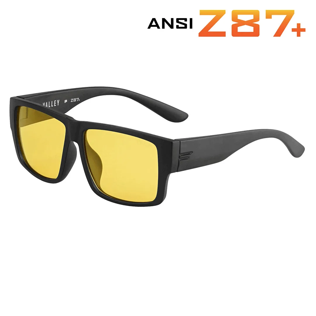 HD VALLEY ANSI Z87  Safety Rated Night Driving